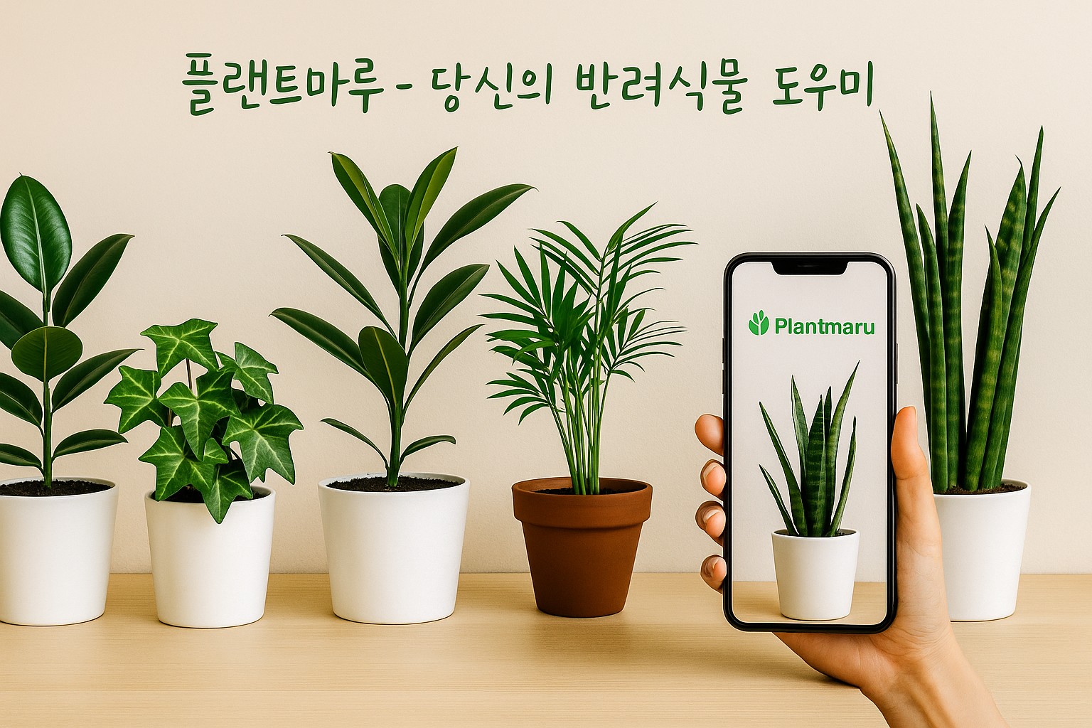 플랜트마루 시작화면